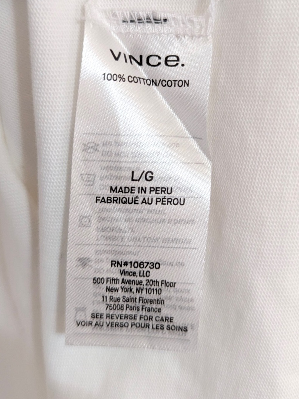 Vince Short Sleeve Waist Tie Dress Minimalist Chic NWT NEW - Picture 7 of 8